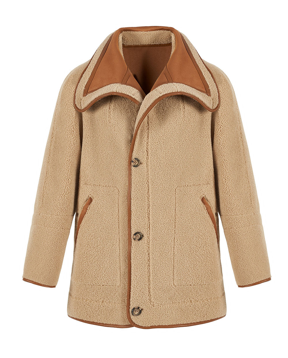 Chaquetón reversible tan-biscuit Urban Code