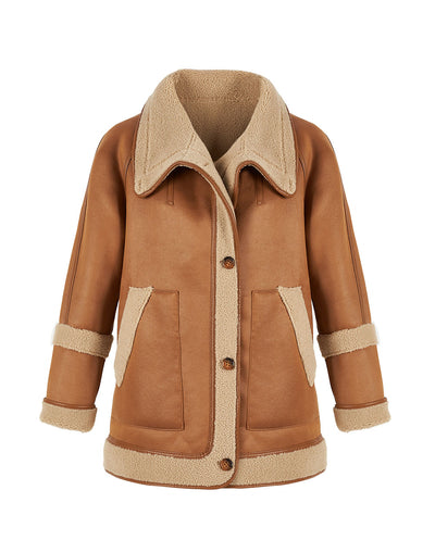 Chaquetón reversible tan-biscuit Urban Code