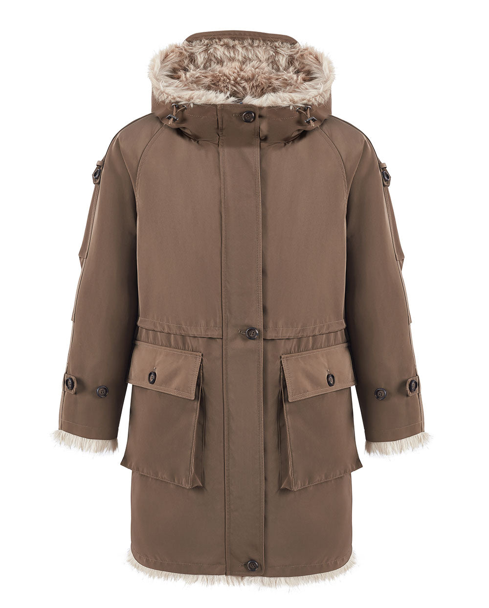 Parka reversible chocolate Urban Code