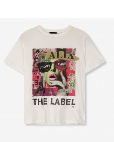Camiseta Collage blanco Alix the label
