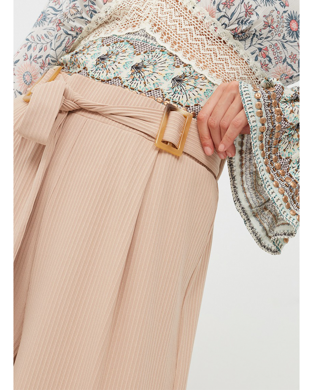 Pantalón Beige canalé Rishi-NKN Nekane