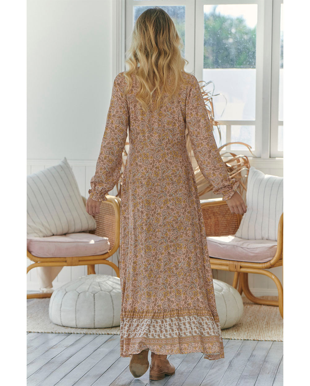 Vestido Gemini estampado Pink-Jaase-