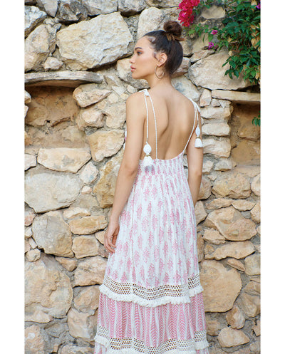 Vestido rosa Bianca Piti Cuiti