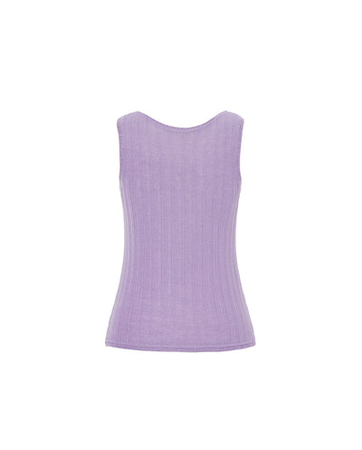 Camiseta tirantes lila -Highly Preppy-