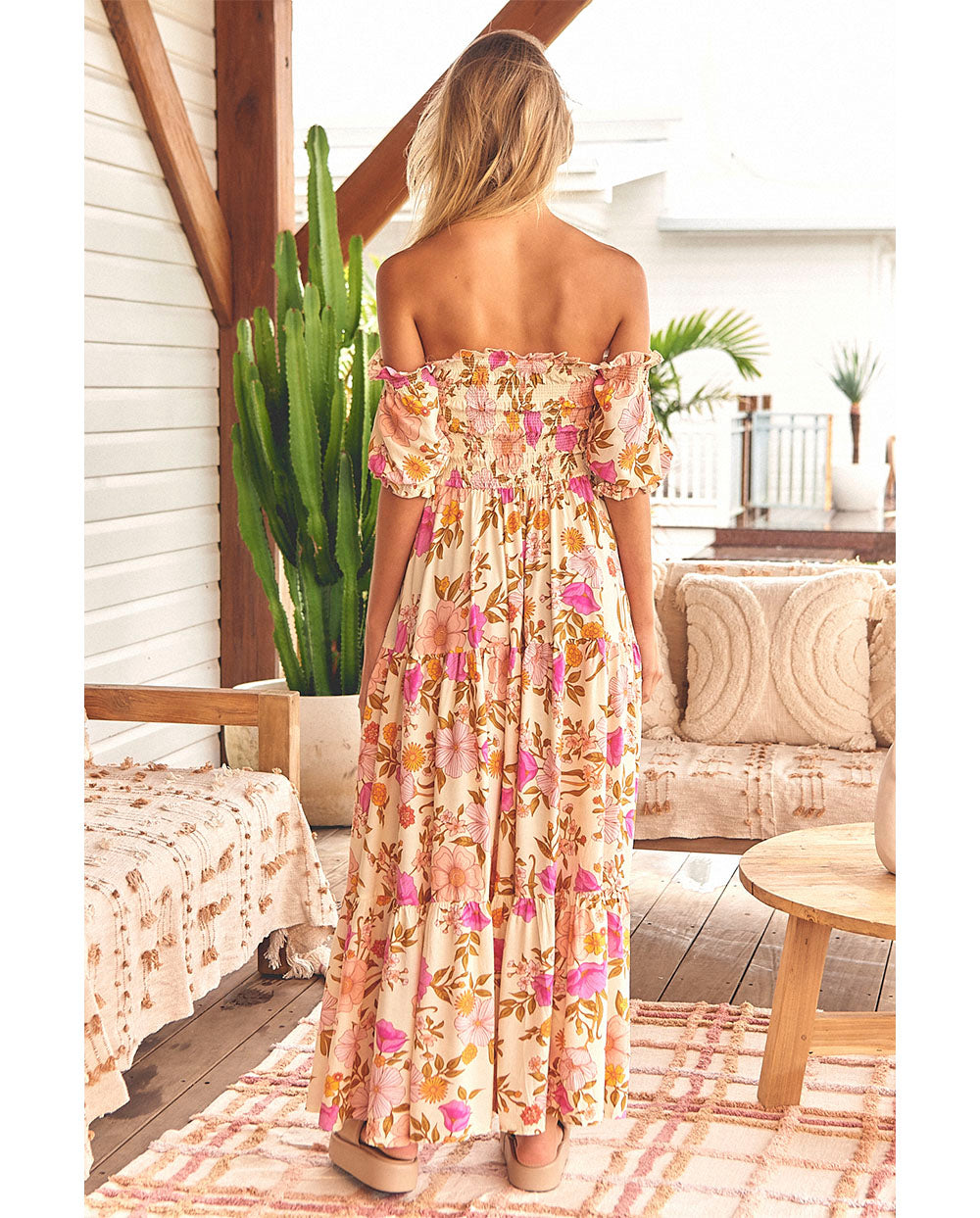 Vestido largo Claudette Amaya Jaase