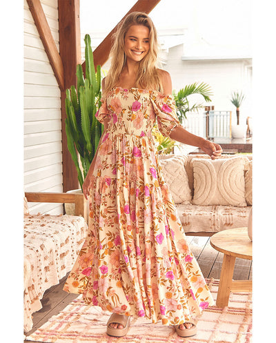 Vestido largo Claudette Amaya Jaase