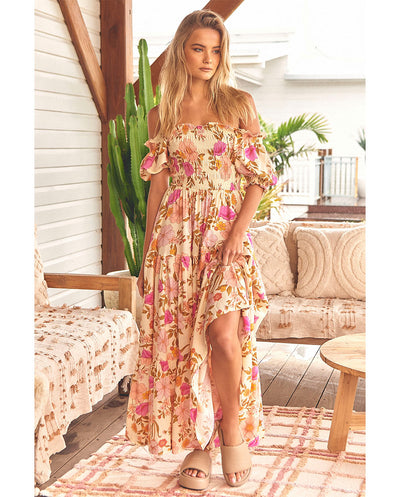 Vestido largo Claudette Amaya Jaase