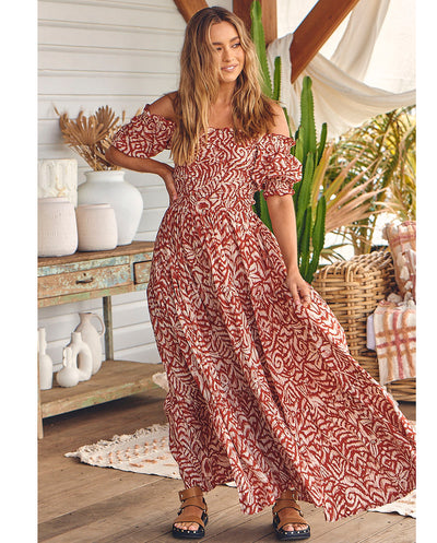 Vestido largo Claudette Sarabi Jaase