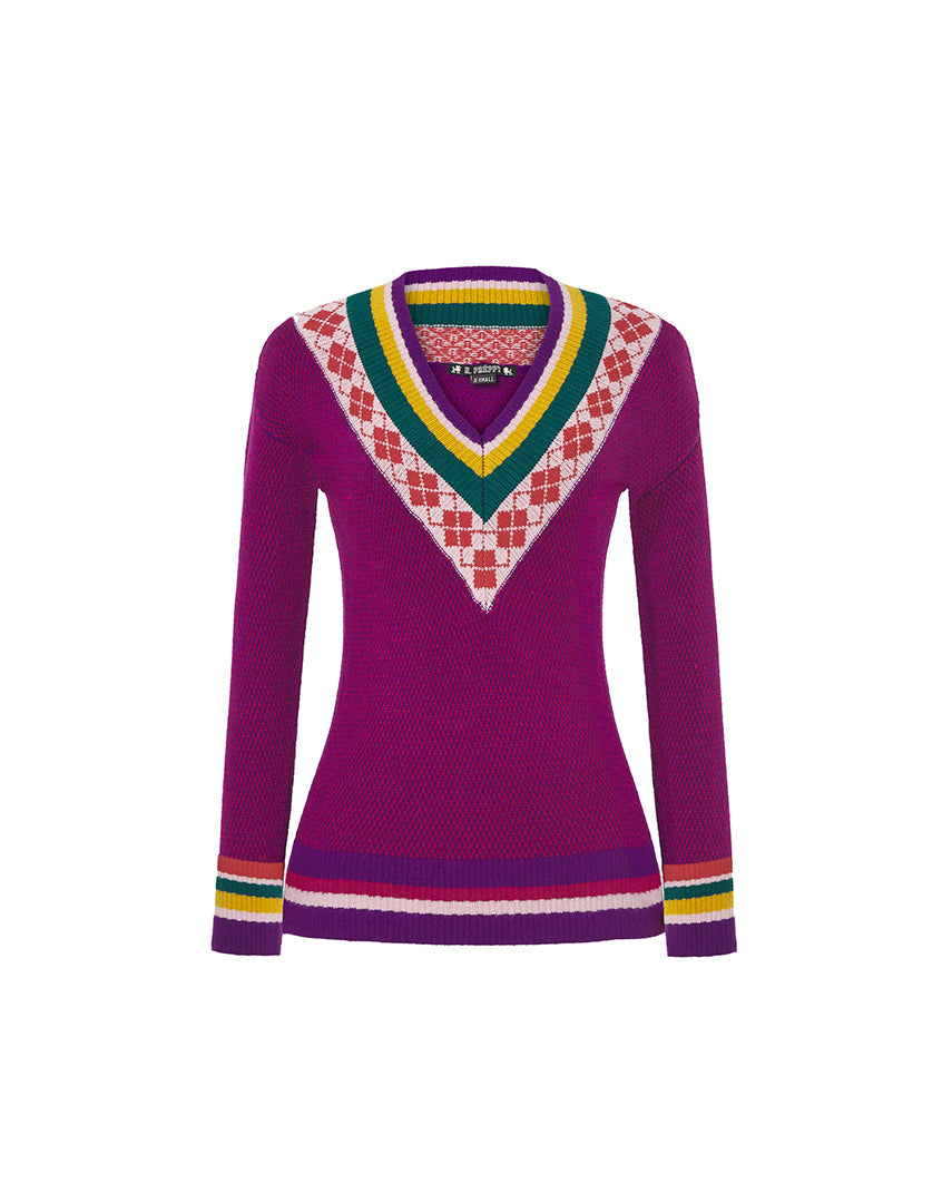 jersey-cuello-pico-lavanda-highly-preppy