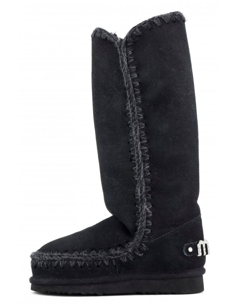 Mou Eskimo 40 Rhinestones logo negro