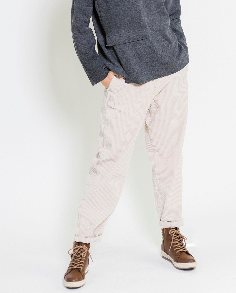 Pantalon pana crudo best sale