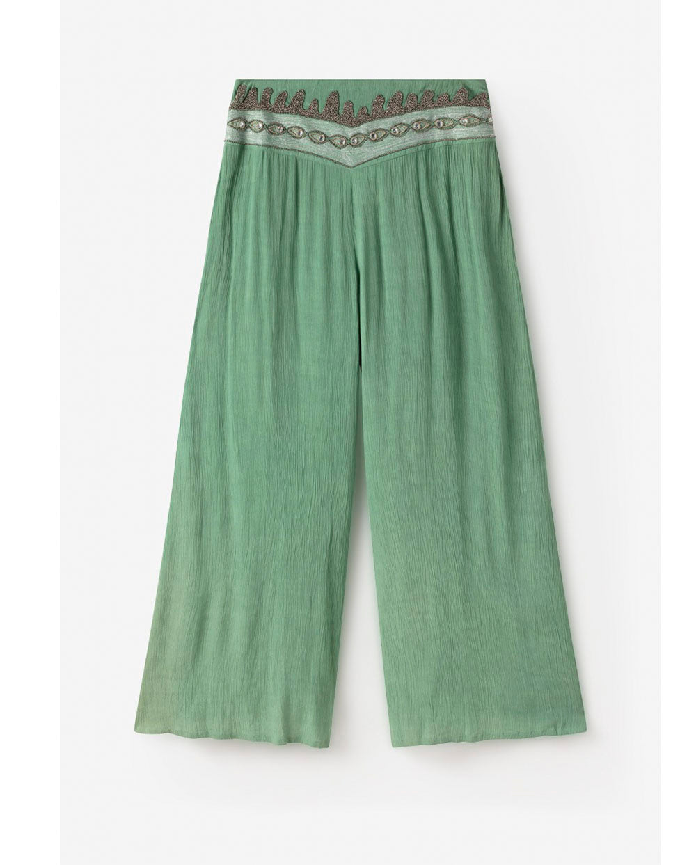 Pantalón verde esmeralda Omila- NKN Nekane-