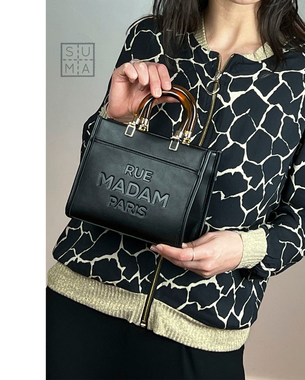 Bolso Dallas Mini negro Rue Madam Paris