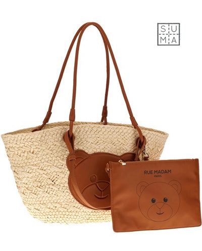 Bolso Palm Teddy cognac Rue Madam Paris