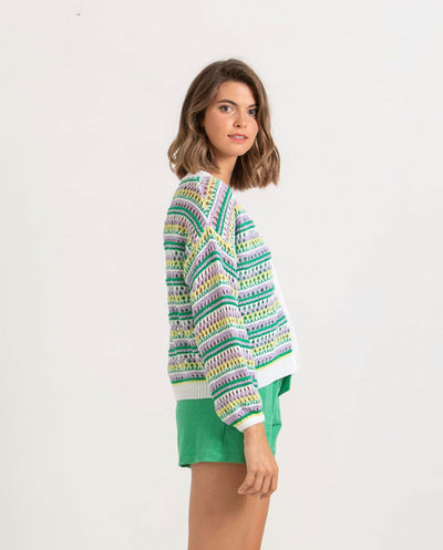 chaqueta punto calado seethemoon