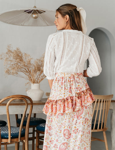 Falda larga Charlote Flower Fields Jaase
